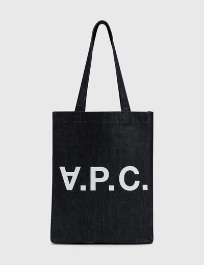 Shop Apc Laure Tote Bag In Blue