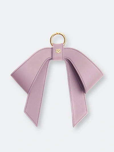 Shop Gunas New York Cottontail Bow In Purple