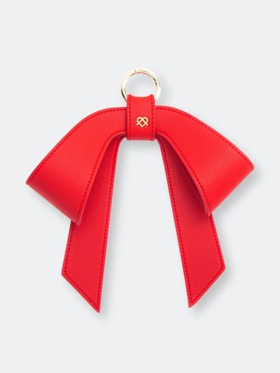 Shop Gunas New York Cottontail Bow In Red