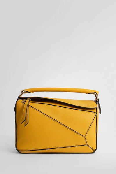 Shop Loewe Top Handle Bags In Yellow