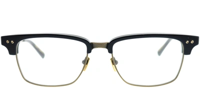 Shop Dita Dt Drx-2064-e-nvy-gld-55 Rectangle Eyeglasses In Demo