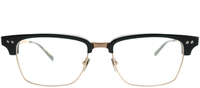 Shop Dita Dt Drx-2064-f-blk-rgd-55 Rectangle Eyeglasses In Demo