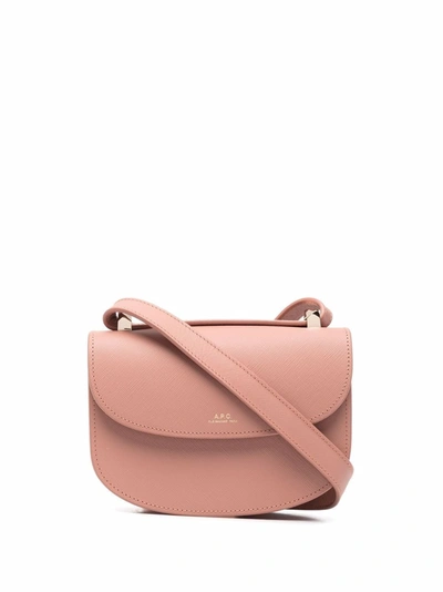 Shop Apc Sac Geneve Mini Bag In 粉色