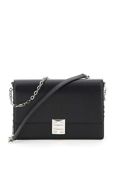 Shop Givenchy 4g Medium Shoulder Bag In Black