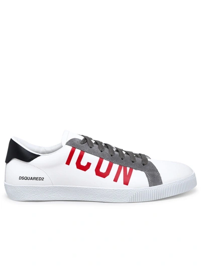 Shop Dsquared2 Icon Logo Low In White