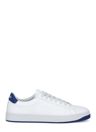 Shop Kenzo Kourt K Sneakers In White