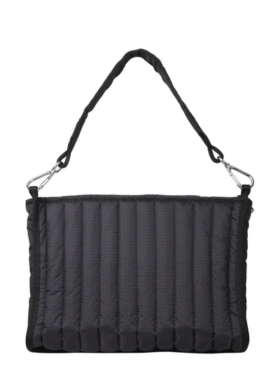 Shop Alexander Wang Laptop Shoulder Bag In Black