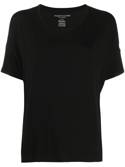 Shop Majestic T-shirts And Polos Black