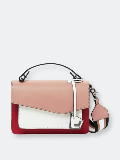Shop Botkier Cobble Hill Crossbody (colorblock) In Pink