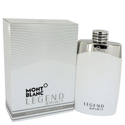 Shop Mont Blanc Montblanc Legend Spirit By  Eau De Toilette Spray 6.7 oz