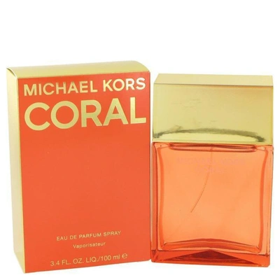 Shop Michael Kors Coral By  Eau De Parfum Spray 3.4 oz