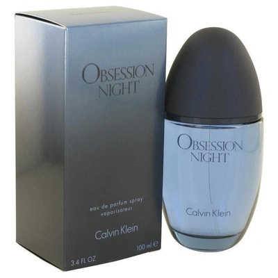 Shop Calvin Klein Obsession Night By  Eau De Parfum Spray 3.4 oz