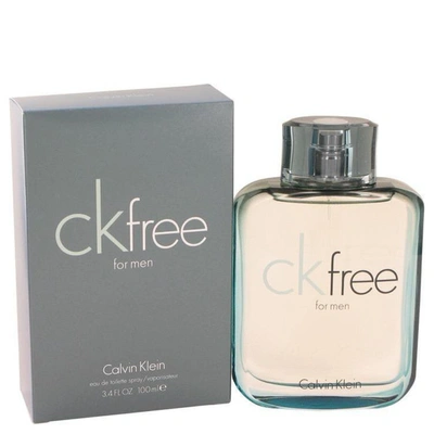 Shop Calvin Klein Ck Free By  Eau De Toilette Spray 3.4 oz