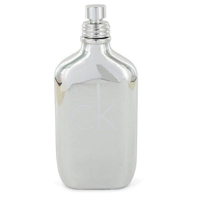 Shop Calvin Klein Ck One Platinum By  Eau De Toilette Spray (unisex Tester) 3.4 oz