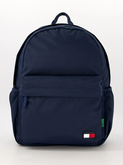 Tommy Hilfiger Kids Backpack For Unisex In Blue | ModeSens