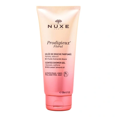 Shop Nuxe Prodigieux Floral Sweet Almond Oil Scented Shower Gel