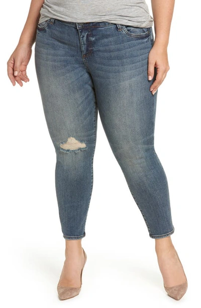 Shop Kut From The Kloth Catherine Ankle Straight Leg Jeans In Increase