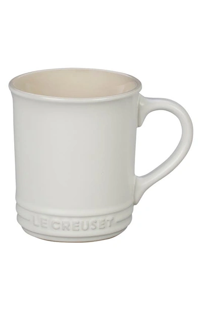 Shop Le Creuset 14-ounce Stoneware Mug In White