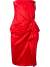 LANVIN Bow Detail Strapless Dress,RWDR20272561P15