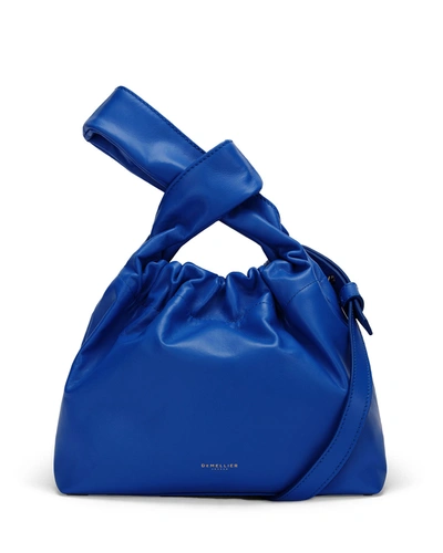 DeMellier Santa Monica Ruched Top-Handle Bag