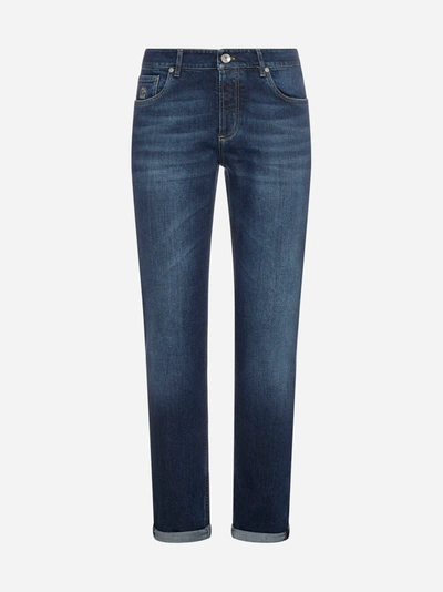Shop Brunello Cucinelli Straight-leg Jeans