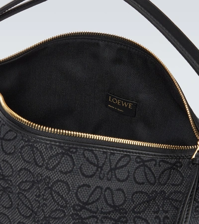 Shop Loewe Cubi Anagram Bag In Black