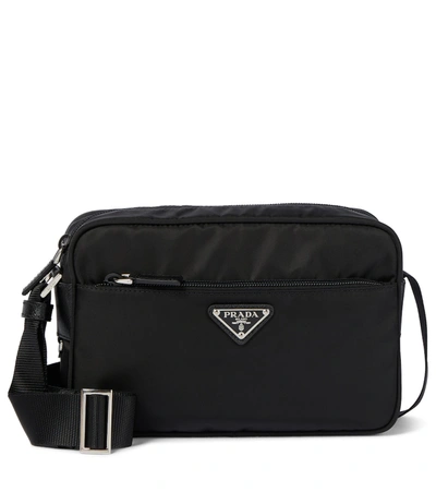 Prada Re-nylon Small Shoulder Bag In Black