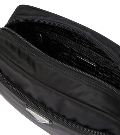 Prada Re-nylon Small Shoulder Bag In Black