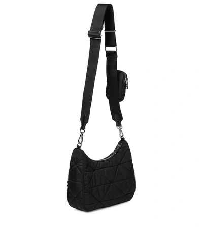 Prada Re-nylon Shoulder Bag In Black