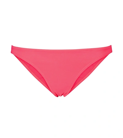 Shop Eres Fripon Low-rise Bikini Bottoms In Pink