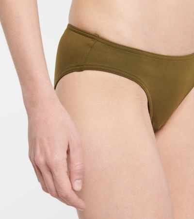 Shop Eres Les Essentiels Scarlett Bikini Bottoms In Green