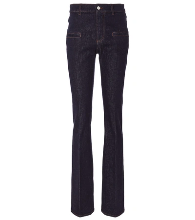 Shop Altuzarra Serge Mid-rise Bootcut Jeans In Blue