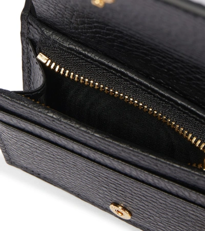Gucci Marmont Gg Supreme Wallet In Pink