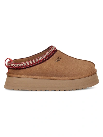 Ugg Tazz Ii 1174471-che Slipper 6 Chestnut Suede Round Toe Slip-on Rhs8109 In Brown