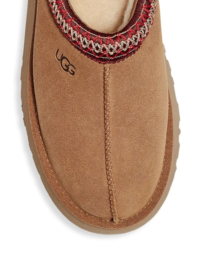 Ugg Tazz Ii 1174471-che Slipper 6 Chestnut Suede Round Toe Slip-on Rhs8109 In Brown