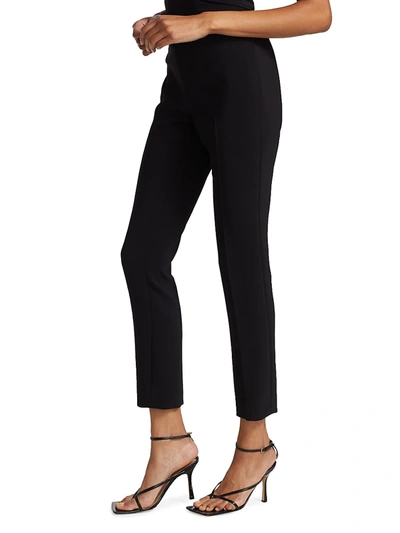 Shop Carolina Herrera Skinny Ankle Pants In Black