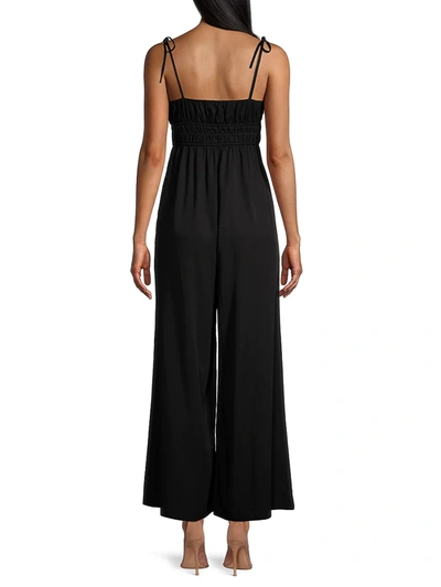 Shop Fame And Partners The Alda Jumpsuit In Black
