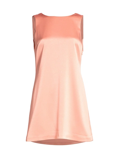 Shop Alice And Olivia Lita Shift Dress In English Rose