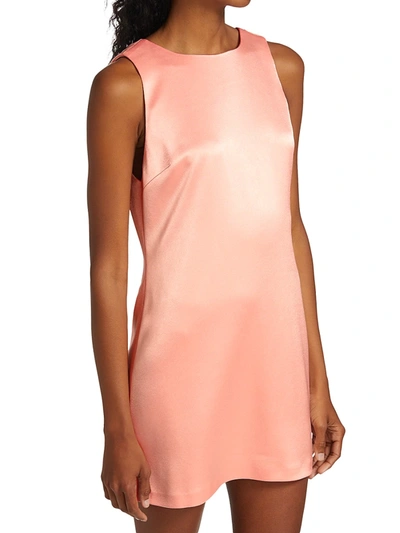 Shop Alice And Olivia Lita Shift Dress In English Rose