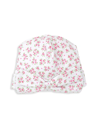 Shop Kissy Kissy Baby Girl's Petite Paradise Novelty Print Hat In Pink