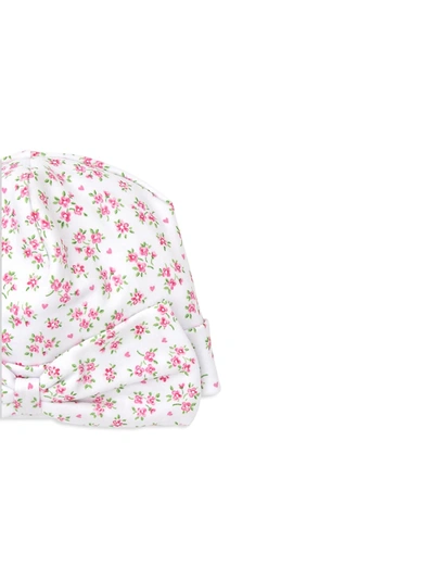 Shop Kissy Kissy Baby Girl's Petite Paradise Novelty Print Hat In Pink