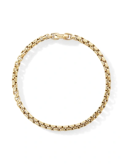 Shop David Yurman Women's Dy Bel Aire Chain Bracelet In 18k Yellow Gold