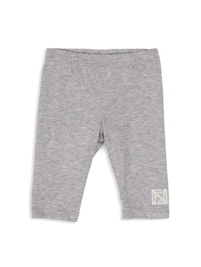 Shop Fendi Baby Girl's Logo Leggings In Grey