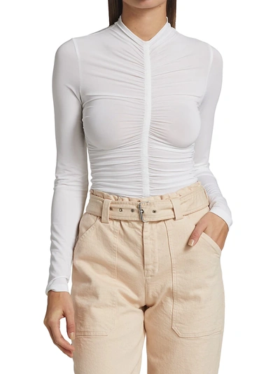Shop A.l.c Women's Ansel Top In Off White