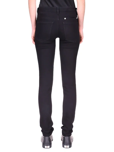 Shop Givenchy Stretch Slim-fit Jeans In Black