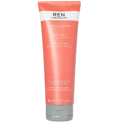 Shop Ren Clean Skincare Perfect Canvas Clean Jelly Oil Cleanser