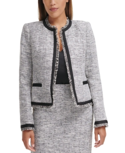 Calvin klein cheap tweed coat