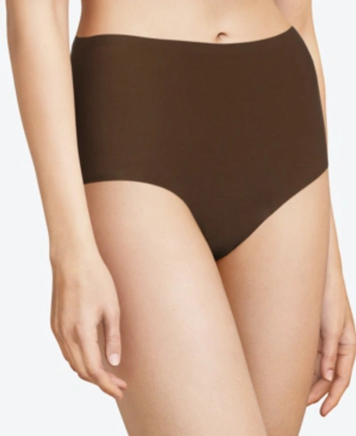 Shop Chantelle Soft Stretch One-size Seamless Brief Underwear 2647 In Walnut