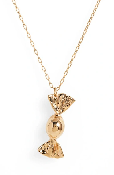 Shop Ambush Candy Charm 2 Necklace In Gold 7600