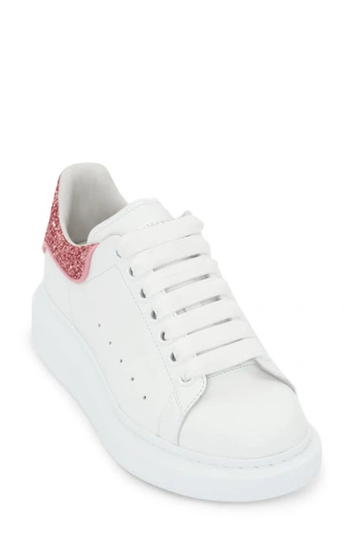 Shop Alexander Mcqueen Oversize Platform Sneaker In White